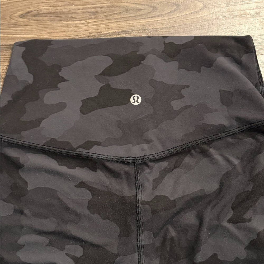 Lululemon Align High-Rise Pants (28in) Heritage 365 Camp Deep Coal - Size 6 - Picture 5 of 5